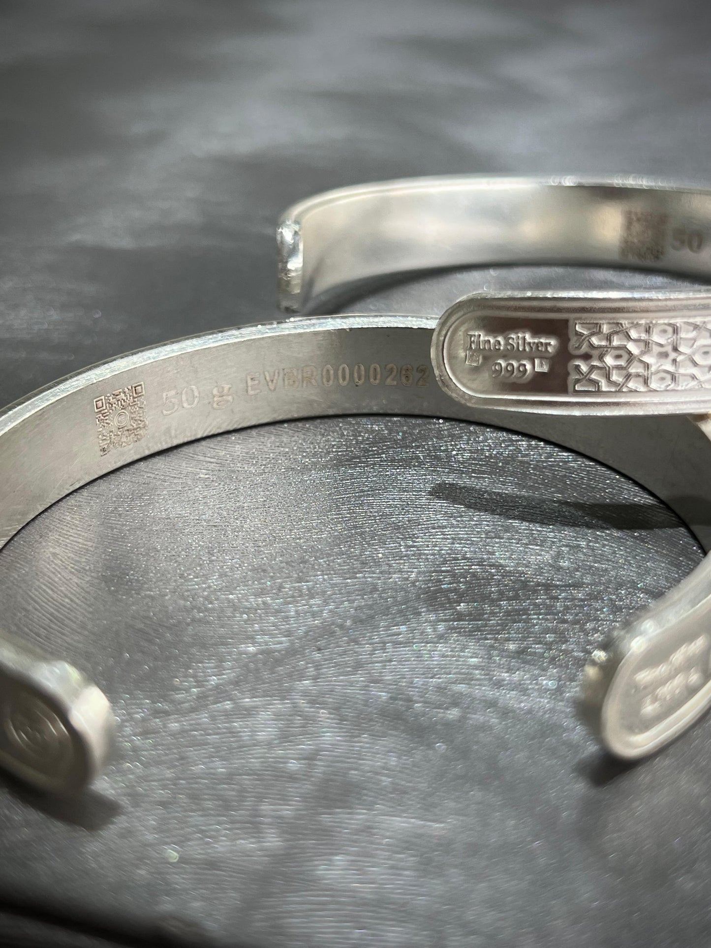 BTC Pure 999 Fine Silver -50g- Arabesque Bangle