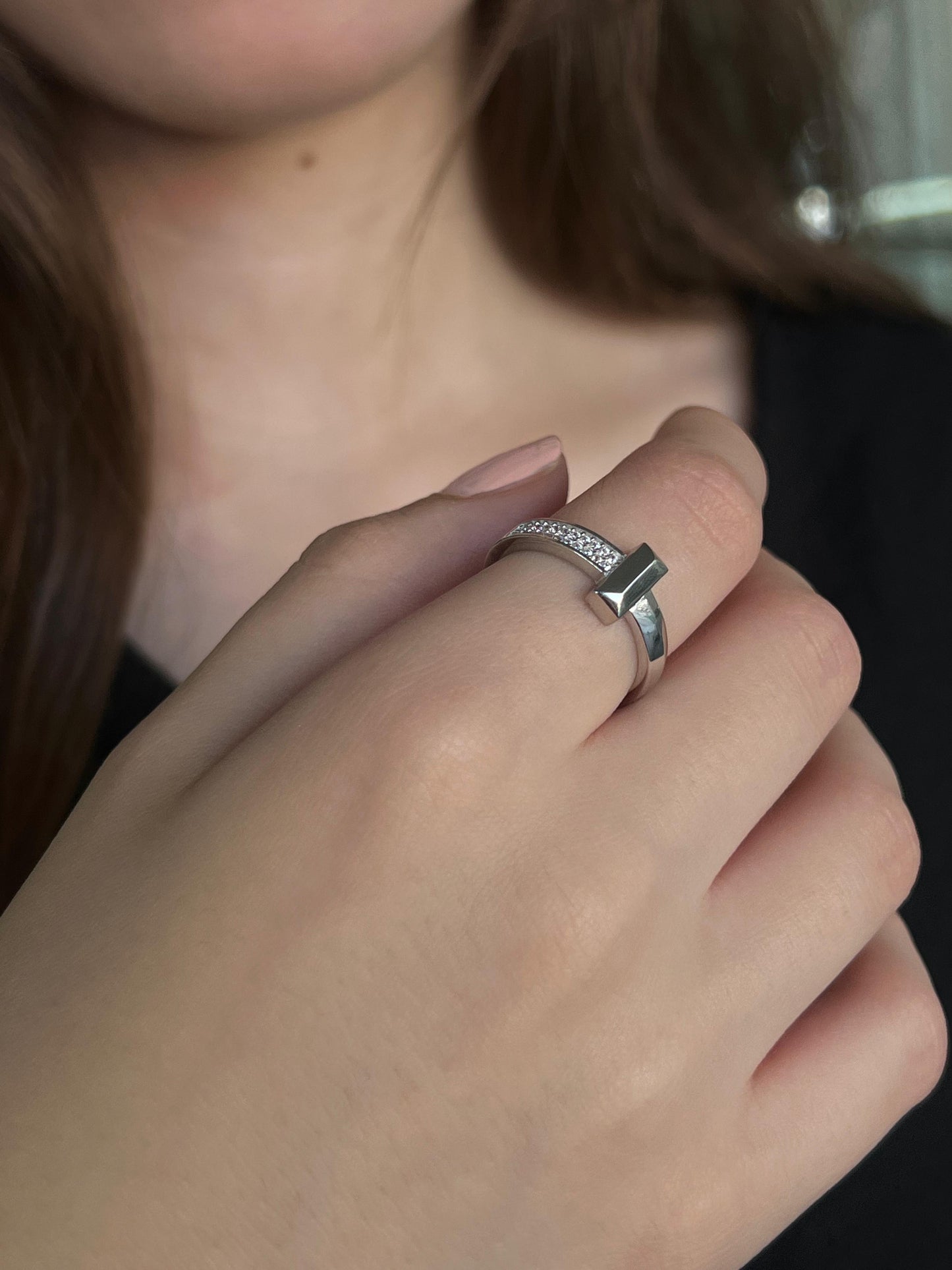 Sleek Ring - pure Silver 925s-size:7