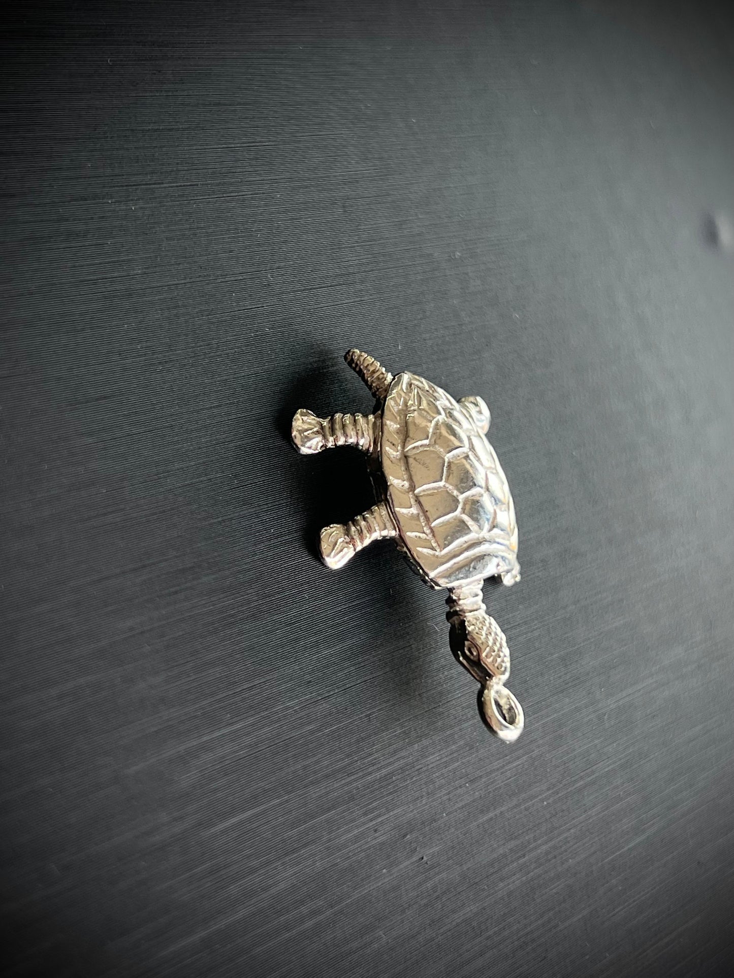 Turtle Pendant – S925 Silver-3.5cm