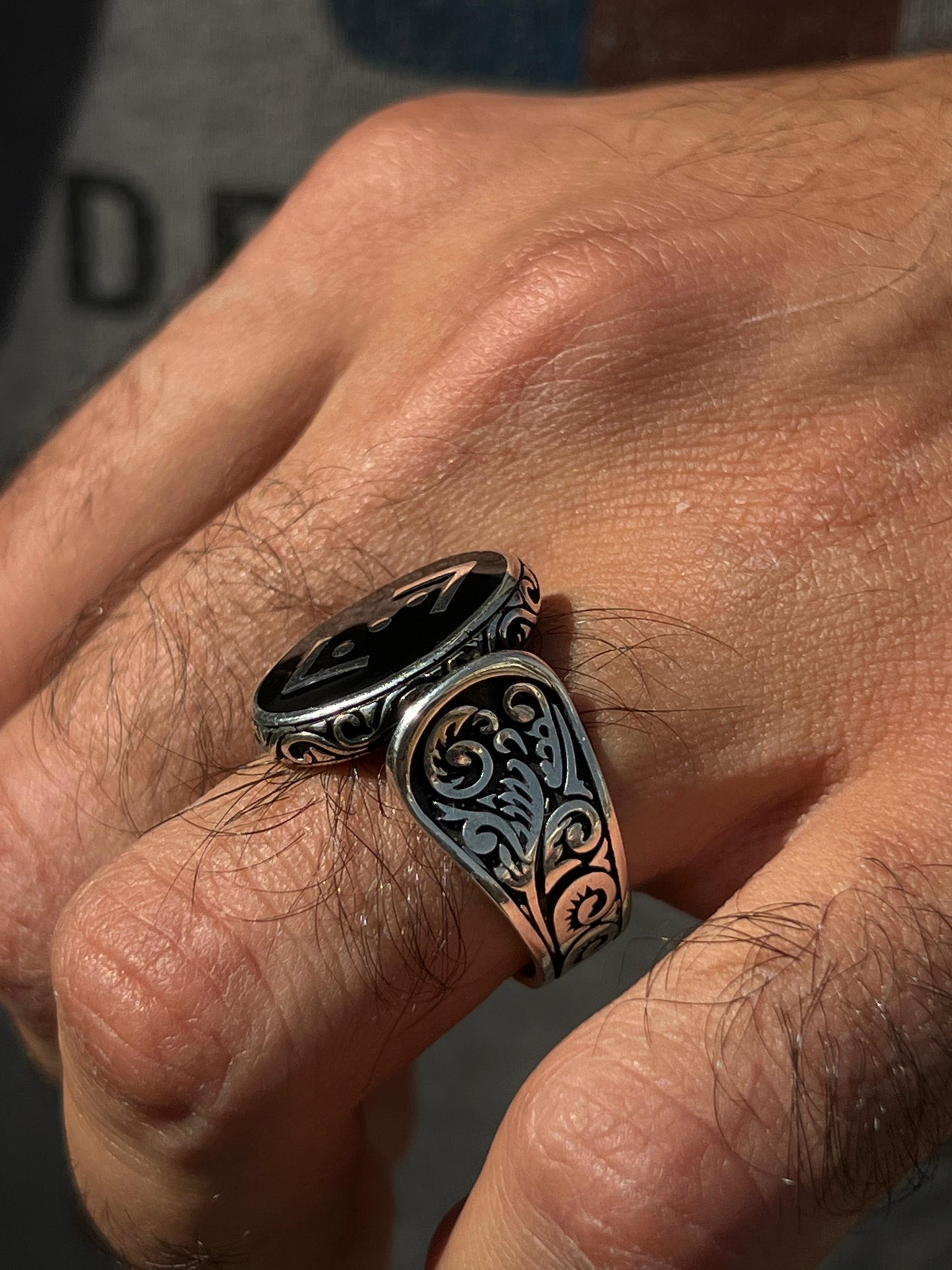 The Çukur Ring for Men in Sterling Silver 925s