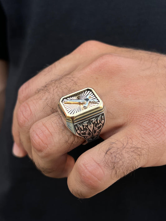 The Gatekeeper Ring-for Men's Sterling Silver 925s