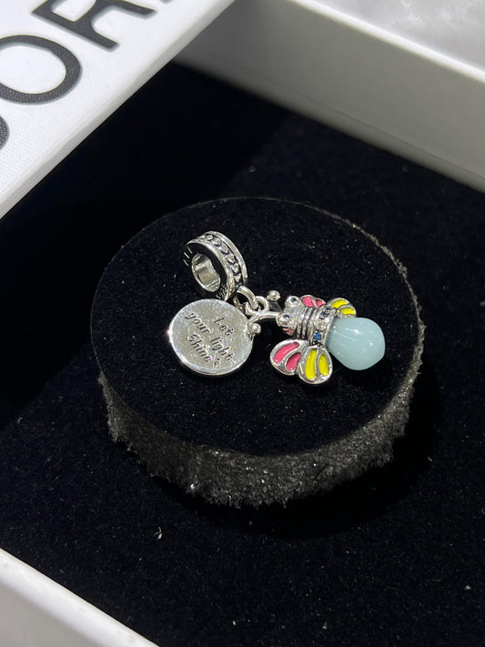 Glow-in-the-dark Firefly Dangle Charm