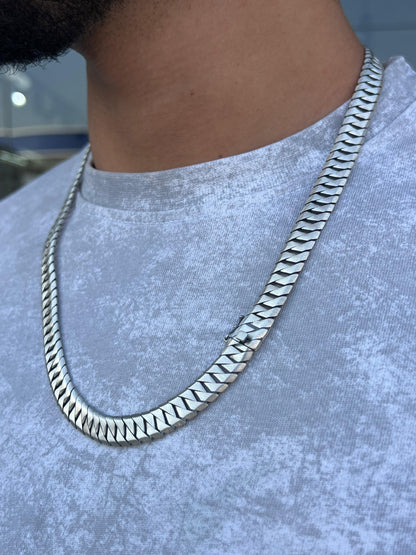The Pharaoh Massive Chain For Men Sterling Silver 925s-56cm-10mm
