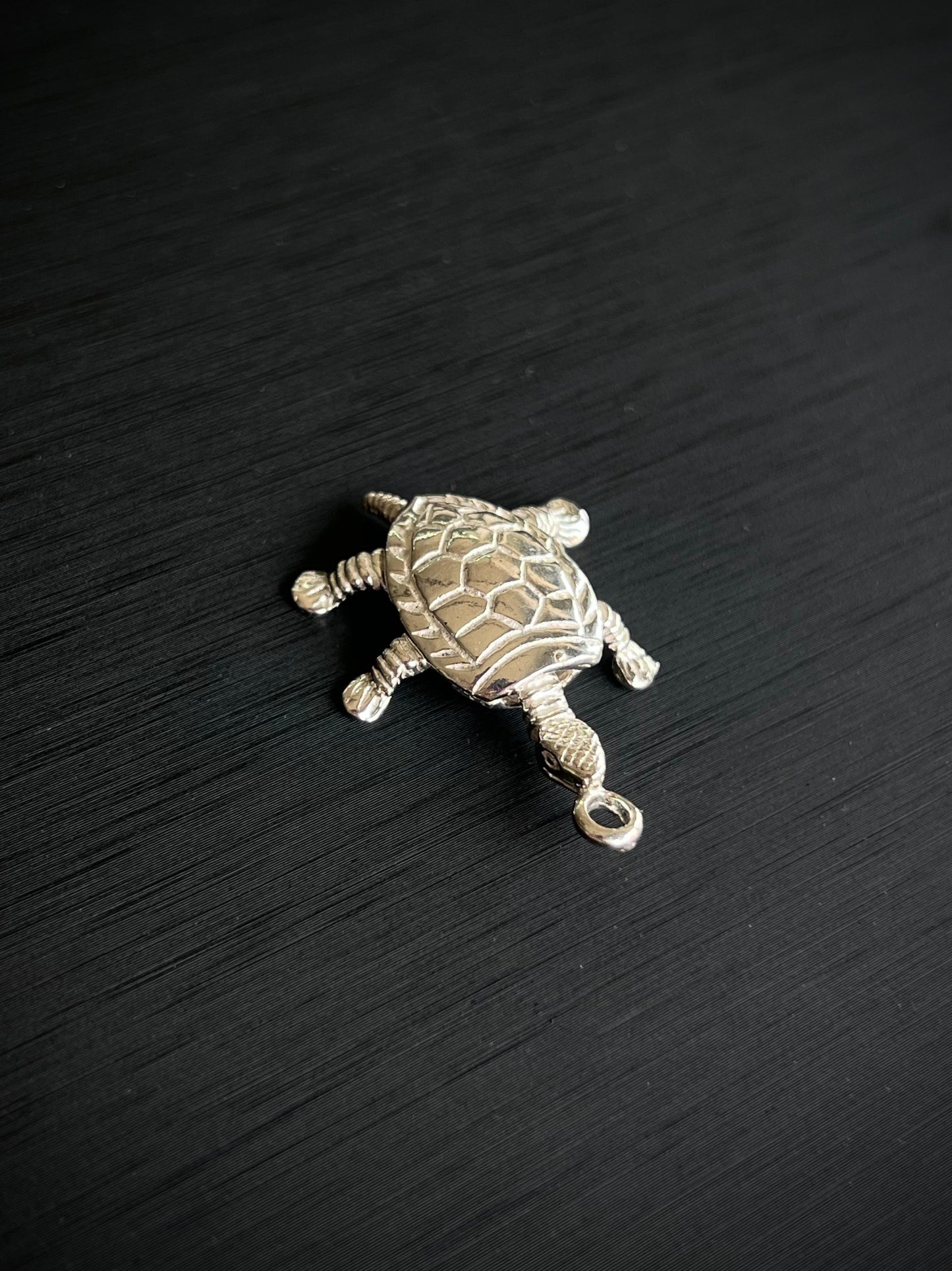 Turtle Pendant – S925 Silver-3.5cm