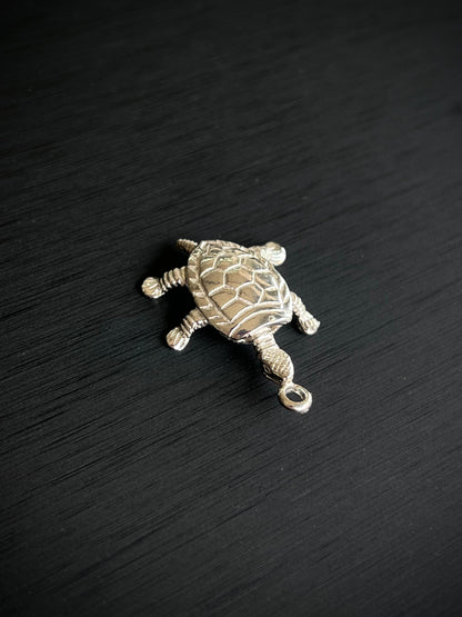 Turtle Pendant – S925 Silver-3.5cm