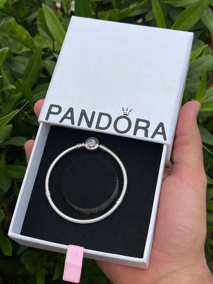 Sparkling O chain bracelet ✨ in Sterling silver 925