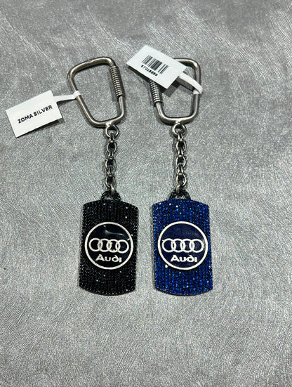 Zirconia KeyChains -Sterling Silver 925s