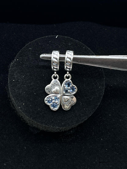 Mother Son Love' Heart Dangle Charm