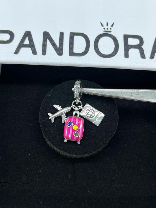 Around the world pink charm
