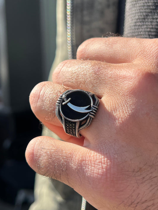 Zulfkar Sword Ring -Sterling Silver 925s