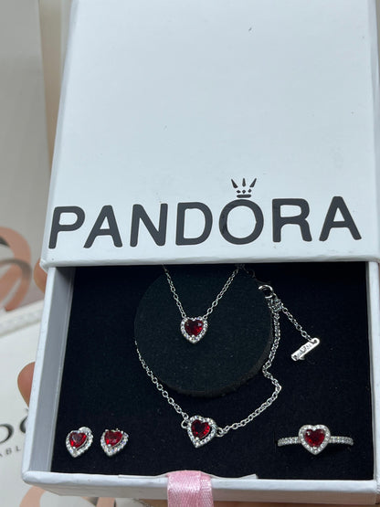 Full Heart Set - Italian Silver 925