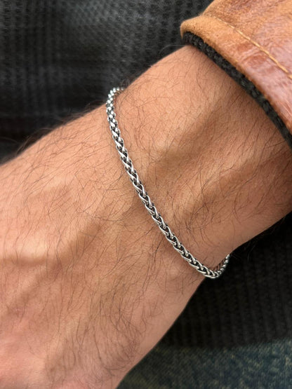 Valor bracelet-for Men's Sterling Silver 925s (18,5cm)
