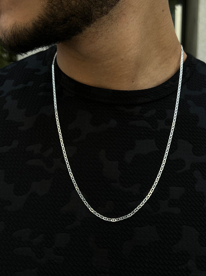 Slim Ain Horus Chain Necklace - S925