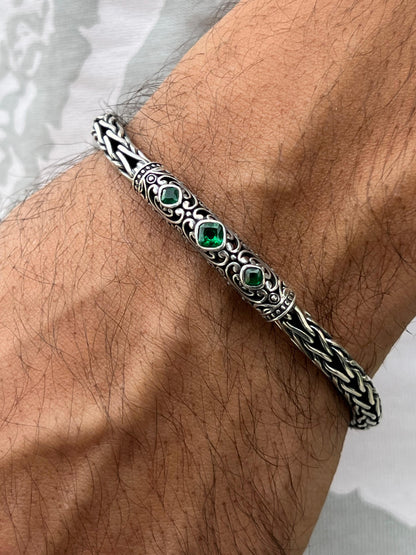 Anatolia Bracelet for Men's Sterling Silver 925s-21cm