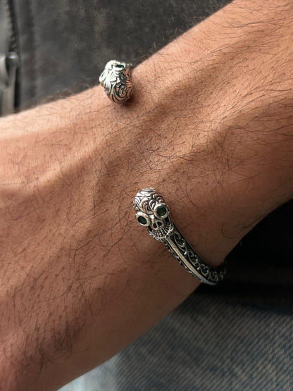 Limited Edition ⛔️ Chitai Skull Bangle-in Sterling Silver 925s