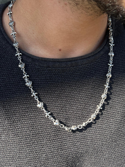 Bowman Pegasus Chain For Men Sterling Silver 925- (58.5cm)