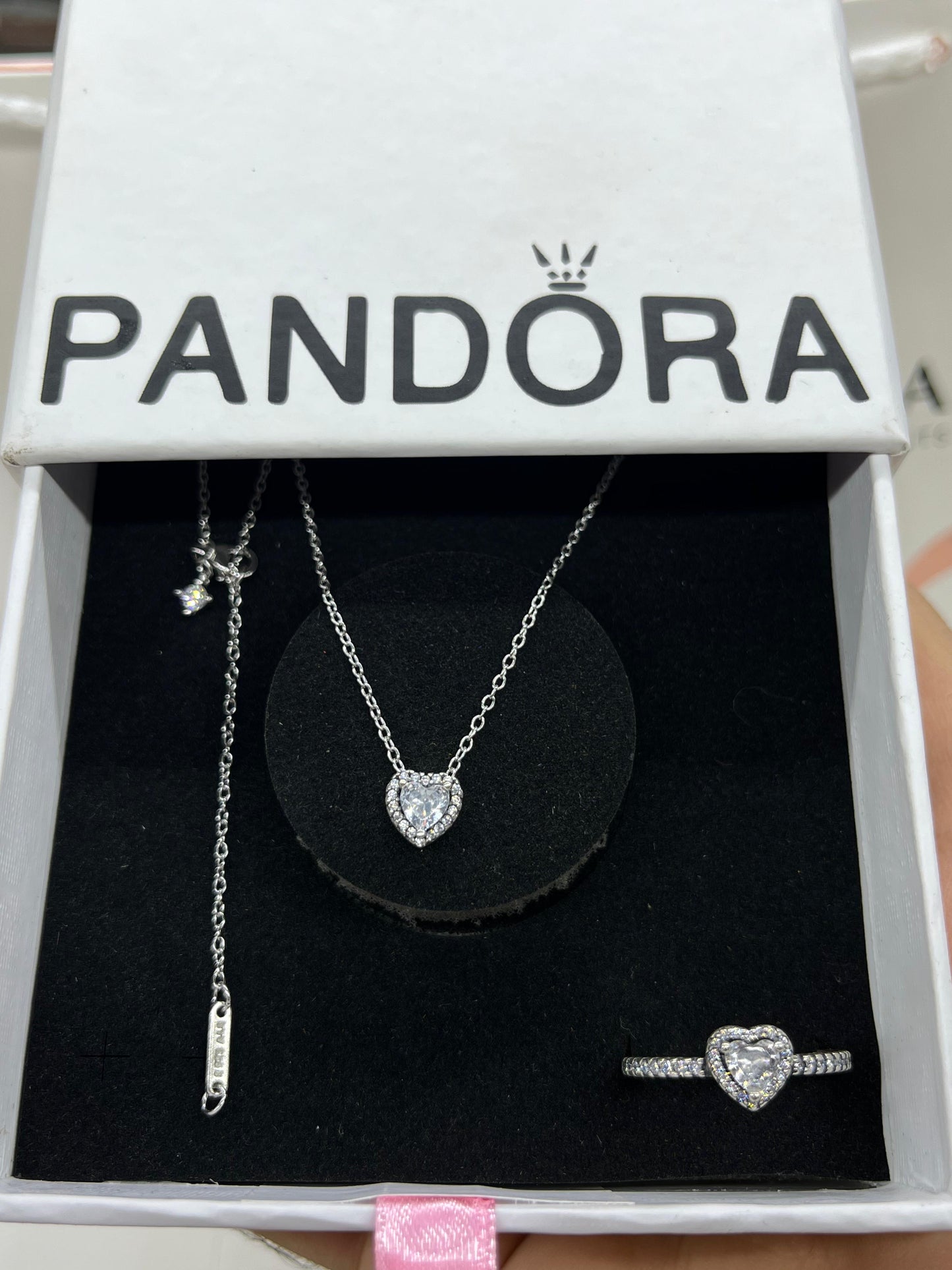 Heart Duo Set -Italian Silver 925