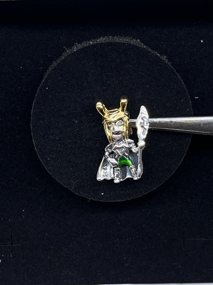 Marvel Loki Charm-S925