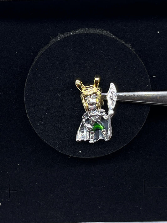 Marvel Loki Charm-S925