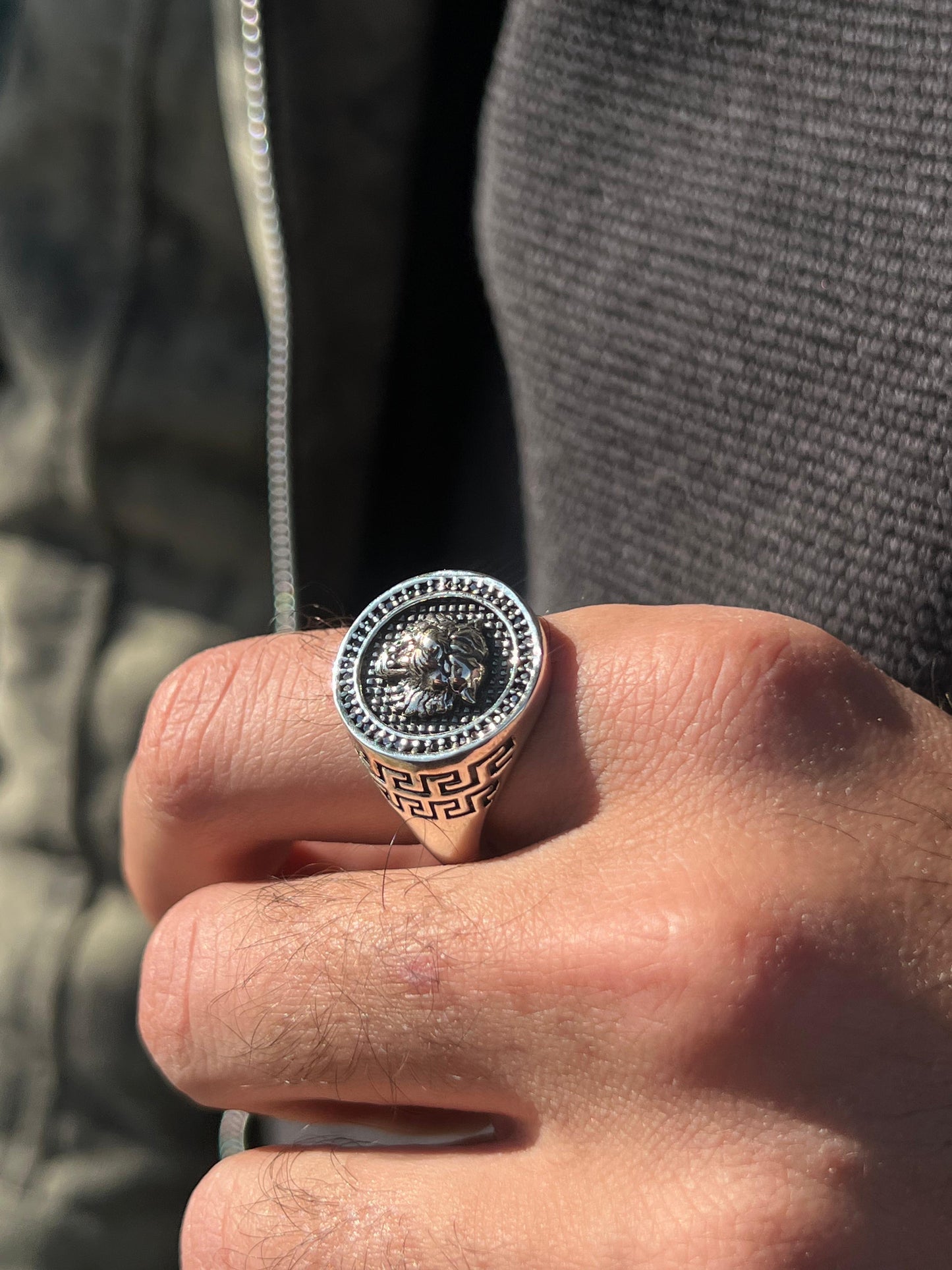 Rage Tiger Ring -Sterling Silver 925s