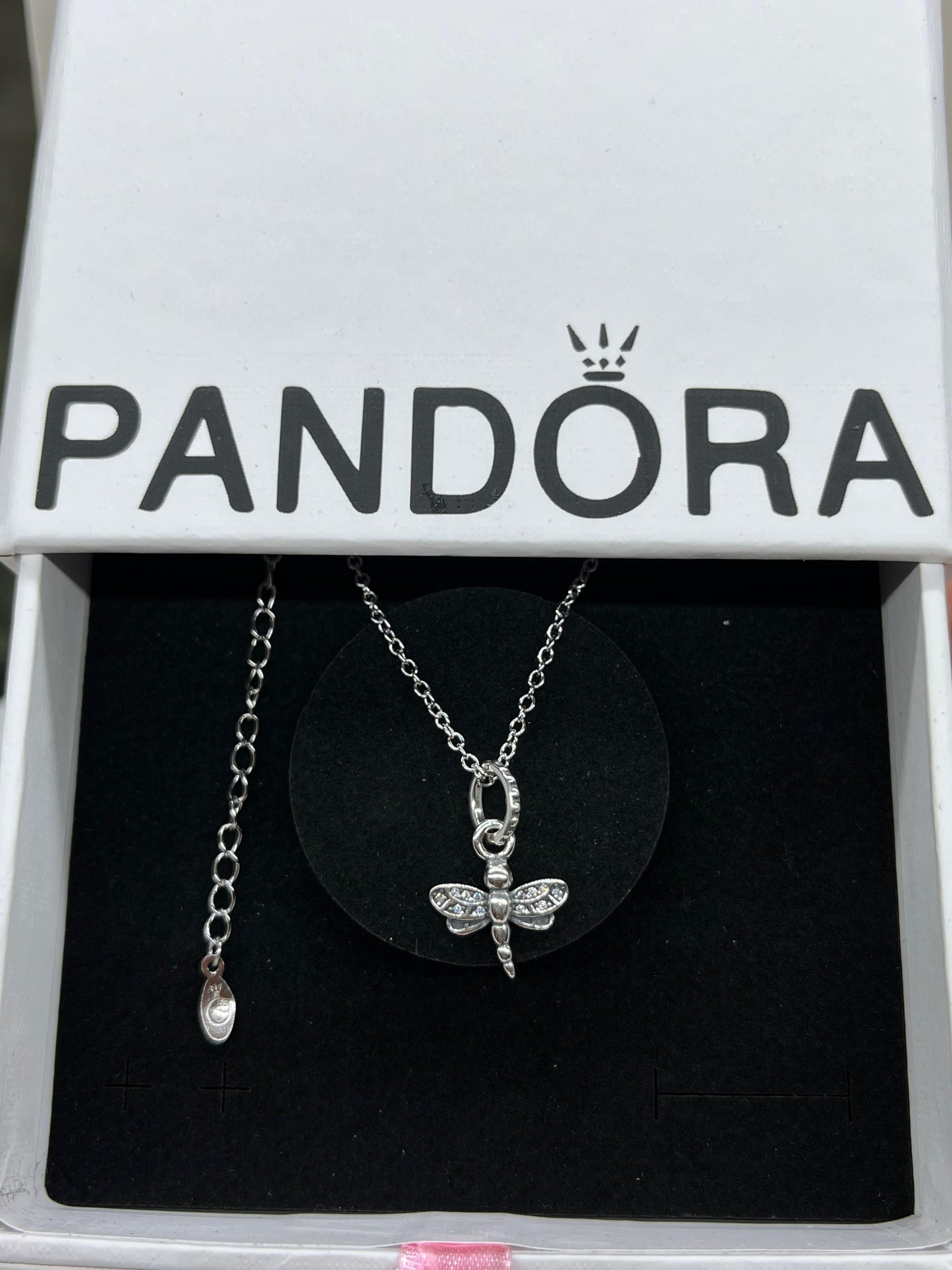 Sparkle Bee Necklace Sterling silver -925