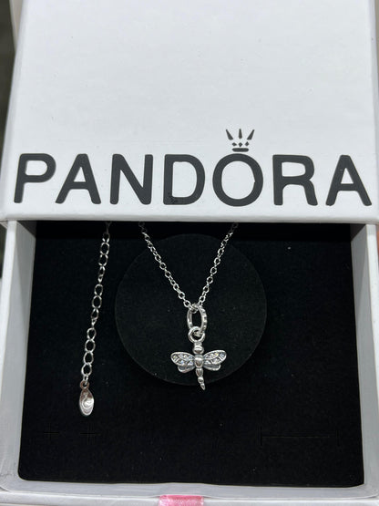 Sparkle Bee Necklace Sterling silver -925