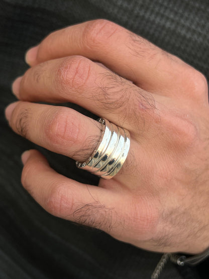 Limited -Bvlgari Weeding Ring -Pure Sterling Silver 925s