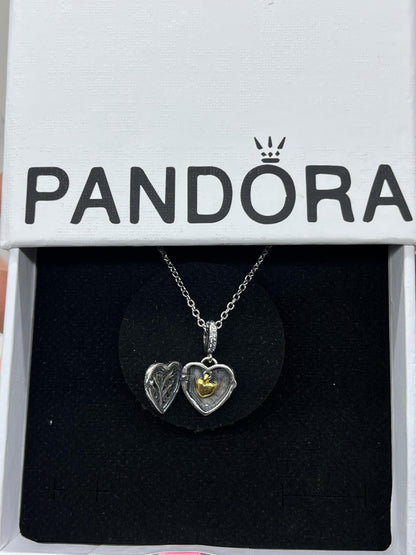 sparkling Heart Necklace Sterling silver -925