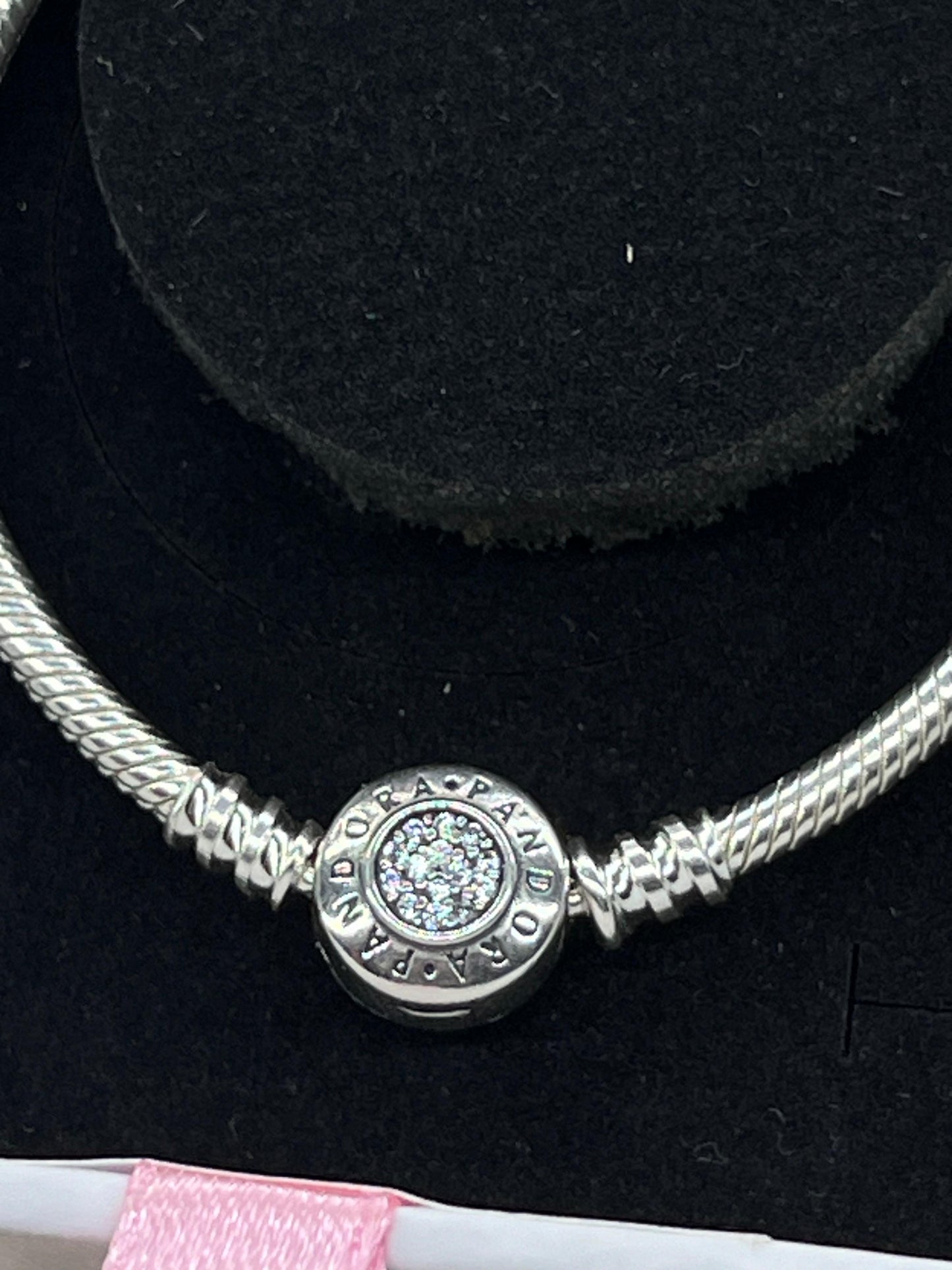 Sparkling O chain bracelet ✨ in Sterling silver 925