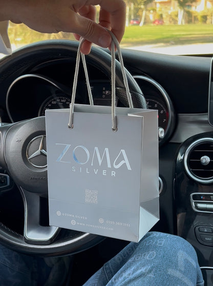 Slim Couple Band Ring - 925Silver- 5mm
 (لقد جمعنا الحب فمن يفرقنا)