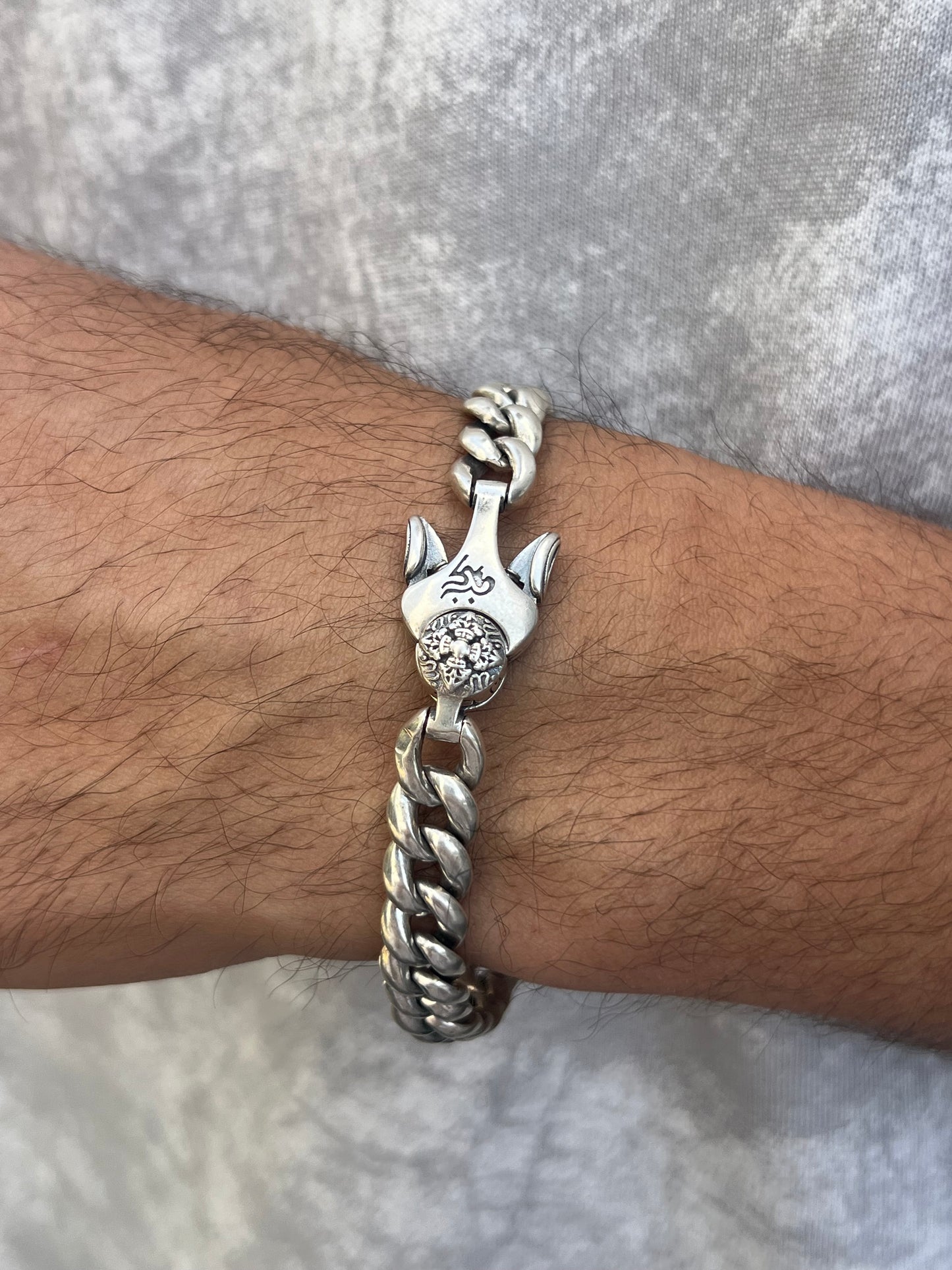 Dragon Edition Rotating Tibetan Exclusive Bracelet S925 Sterling Silver for men