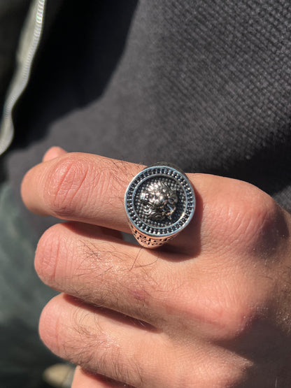 Rage Tiger Ring -Sterling Silver 925s