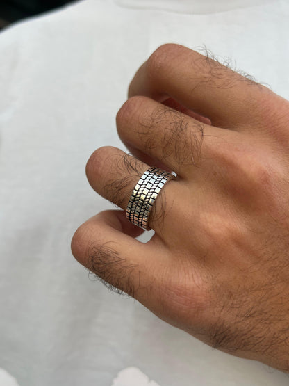 Fuse Engagement Ring in Sterling Silver 925s