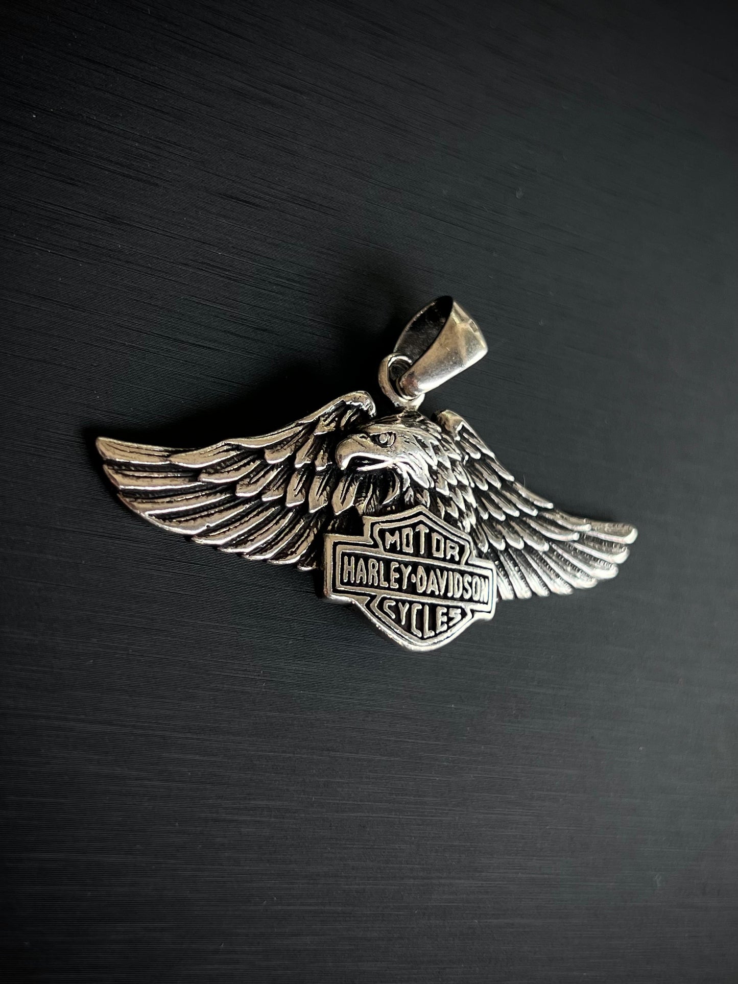 Harley-Davidson Pendant – S925 Silver-Width:7cm