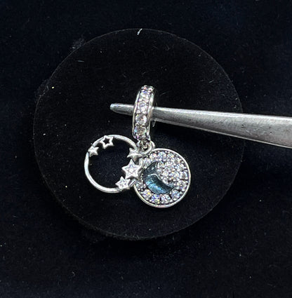Pandora Blue Night Sky Dangle charm