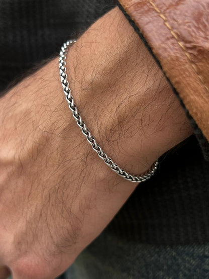 Valor bracelet-for Men's Sterling Silver 925s (18,5cm)