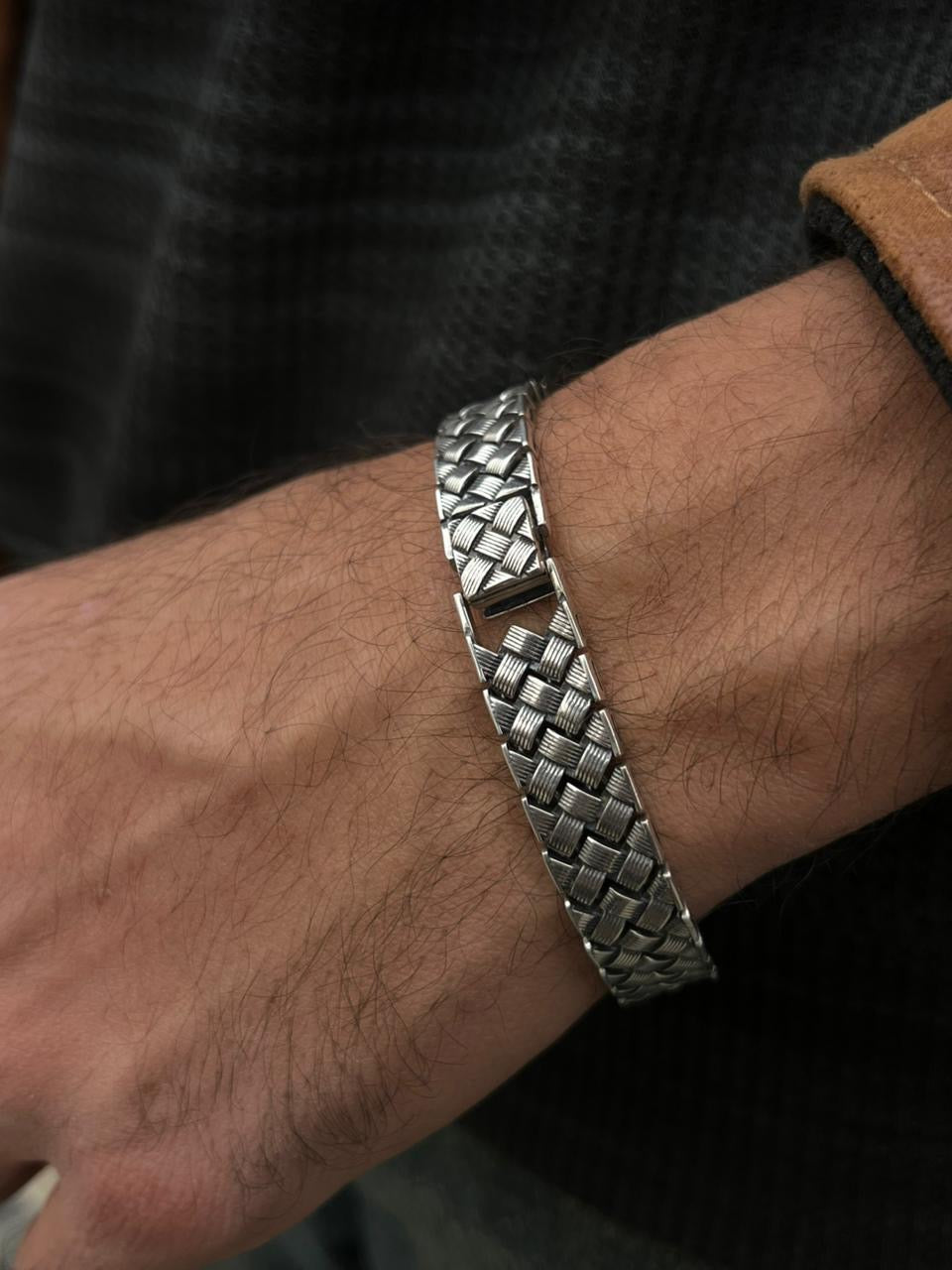 Limited Edition-Bond Rogue bracelet-for Men's Sterling Silver 925s (20cm-12mm)