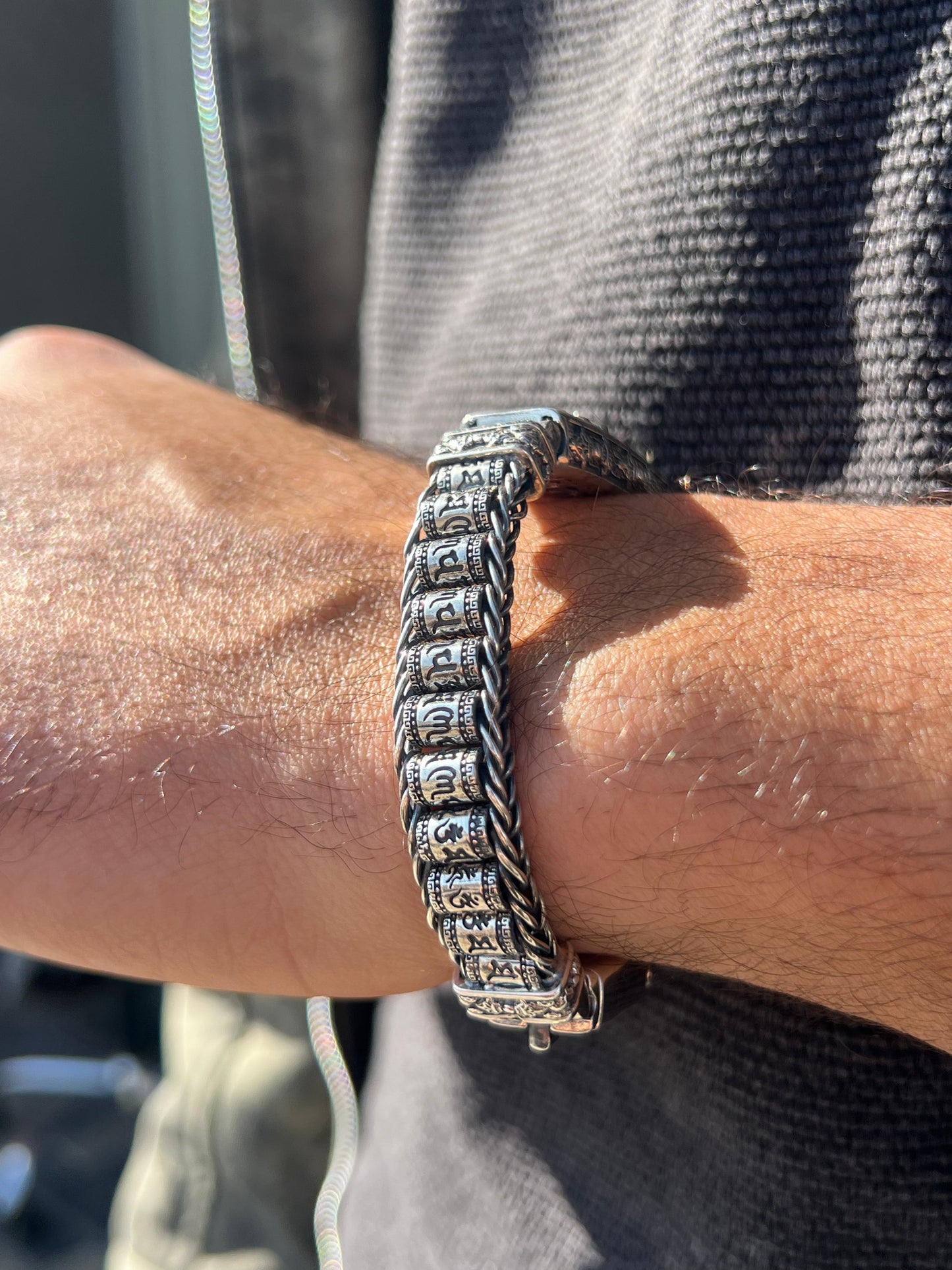 The One and Only Mythical Shui Bracelet-Sterling Silver 925s (21.5cm-12mm)