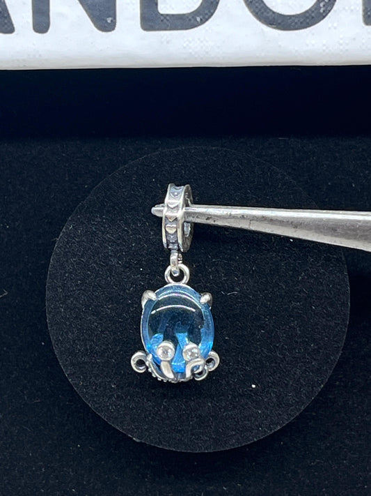 Murano Glass Cute Octopus Dangle Charm