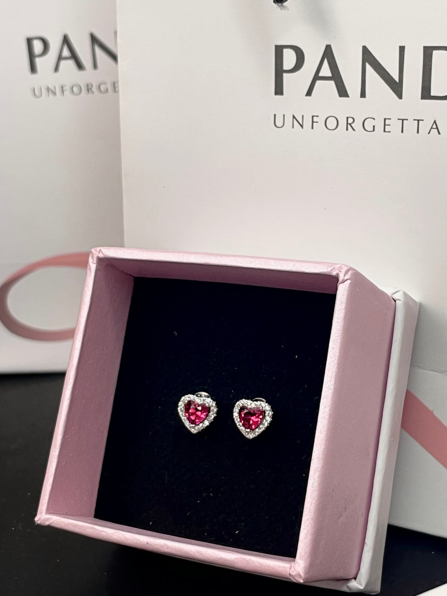 Sparkling Heart Earrings