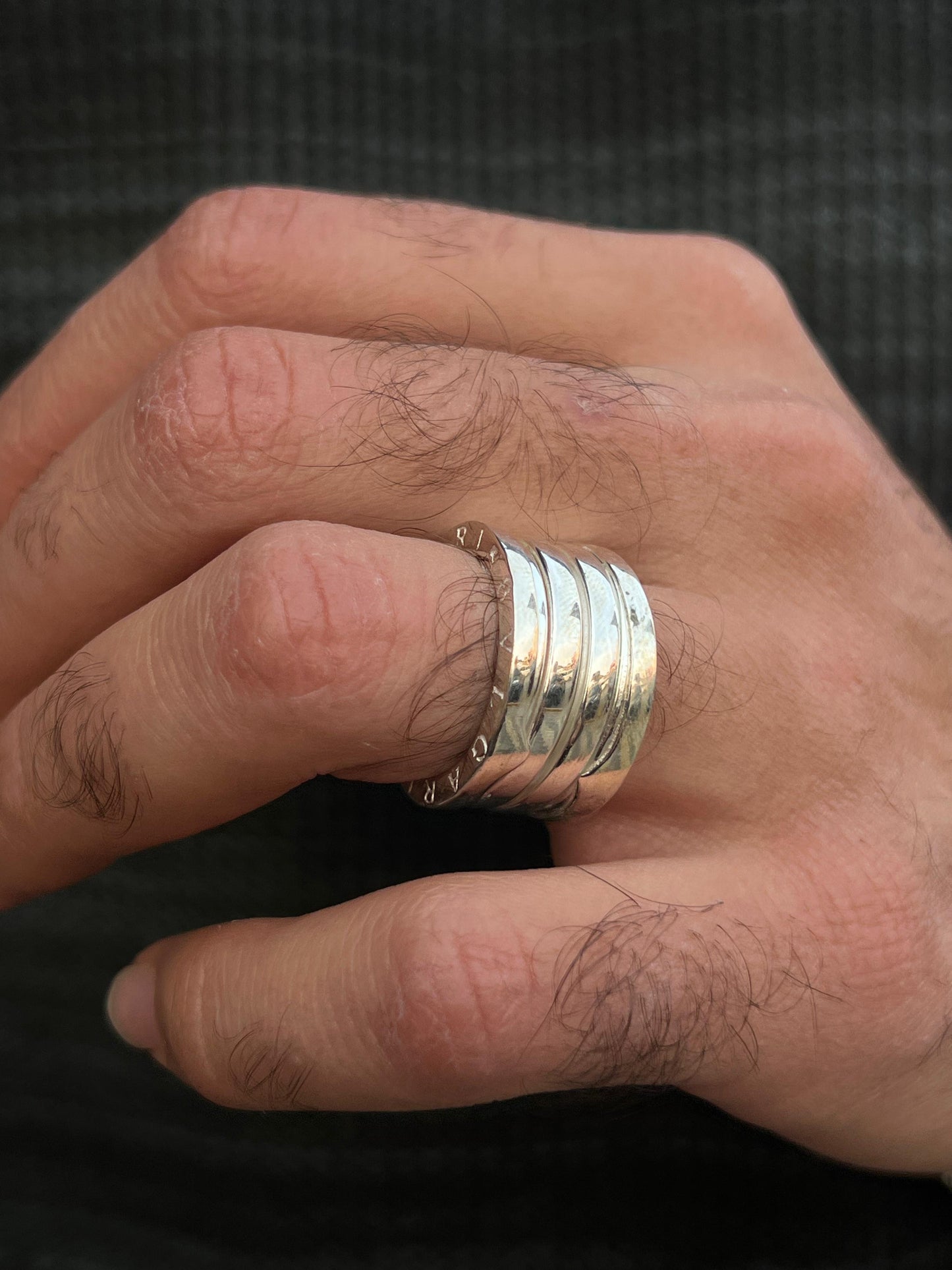 Limited -Bvlgari Weeding Ring -Pure Sterling Silver 925s