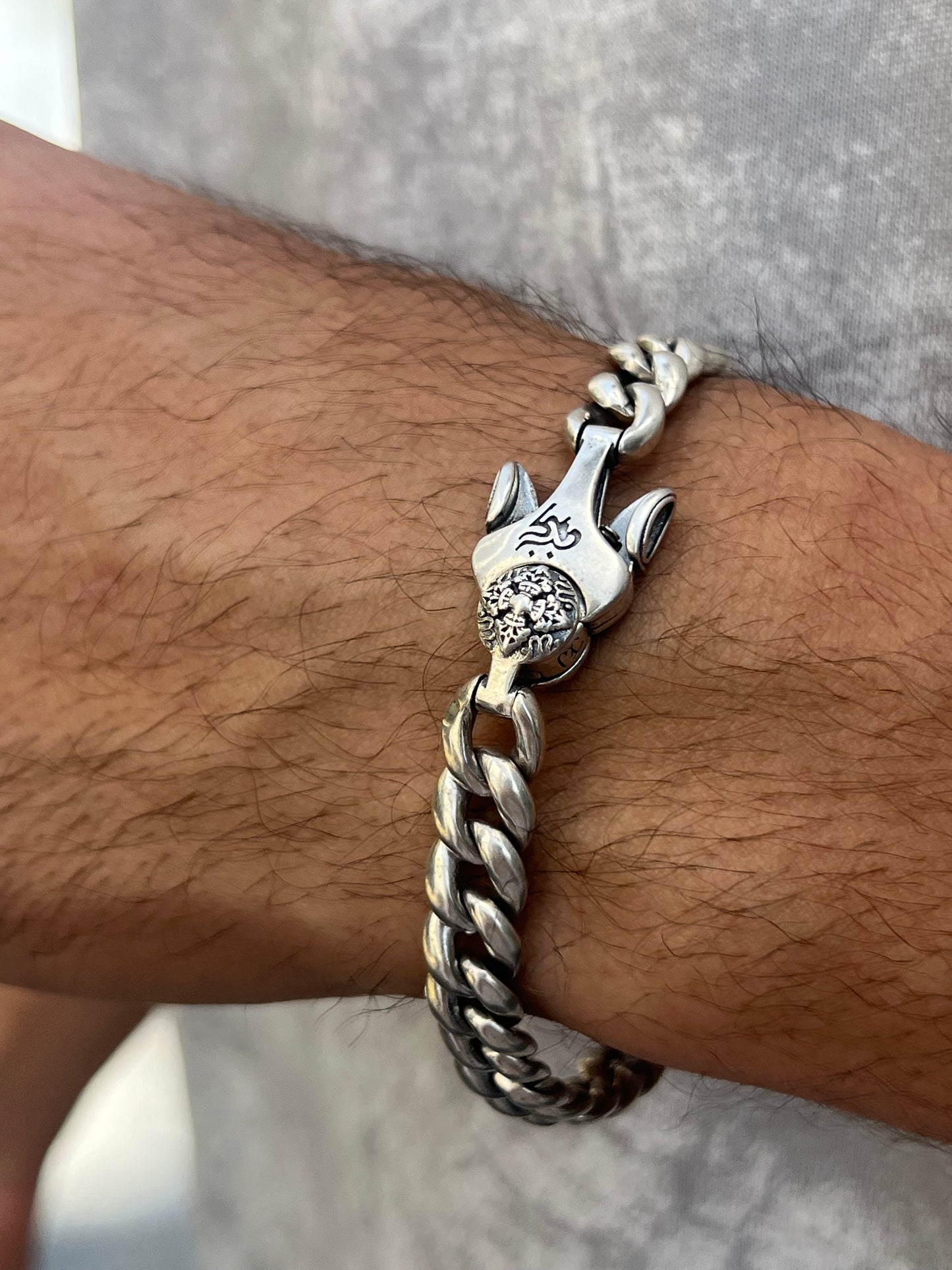 Dragon Edition Rotating Tibetan Exclusive Bracelet S925 Sterling Silver for men