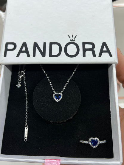 Heart Duo Set -Italian Silver 925