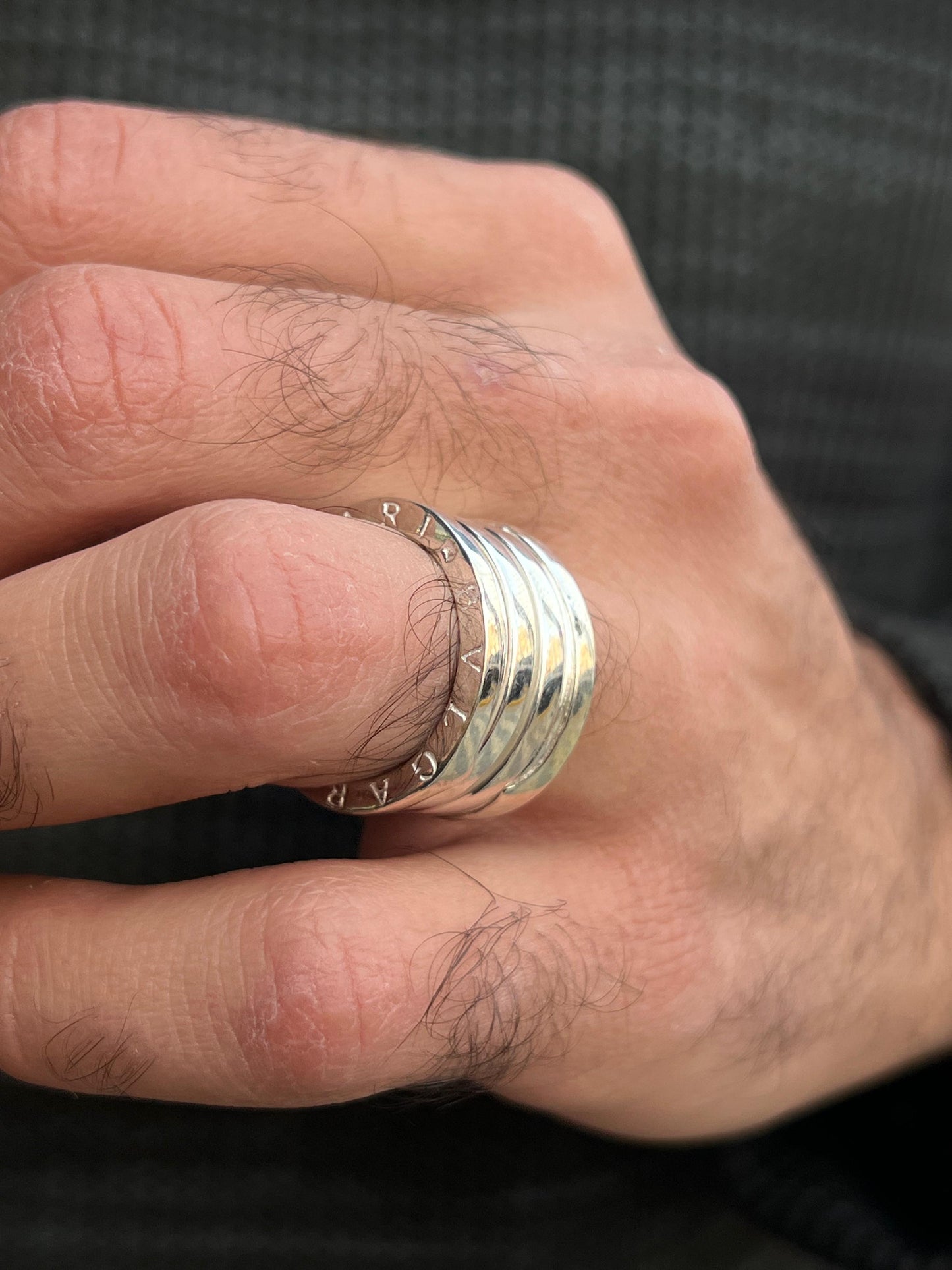 Limited -Bvlgari Weeding Ring -Pure Sterling Silver 925s