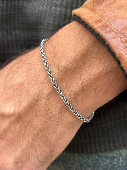 Valor bracelet-for Men's Sterling Silver 925s (18,5cm)
