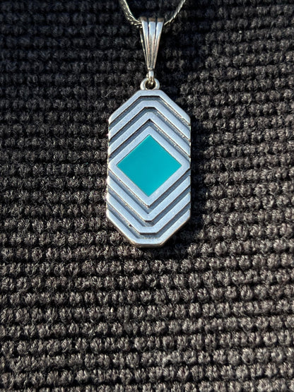 VFlow Pendant – S925 Silver-4cm