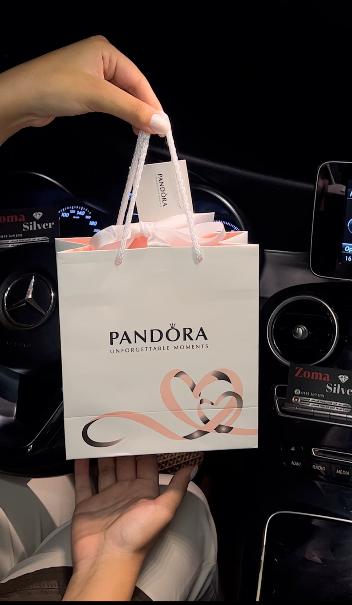 Heart Duo Set -Italian Silver 925