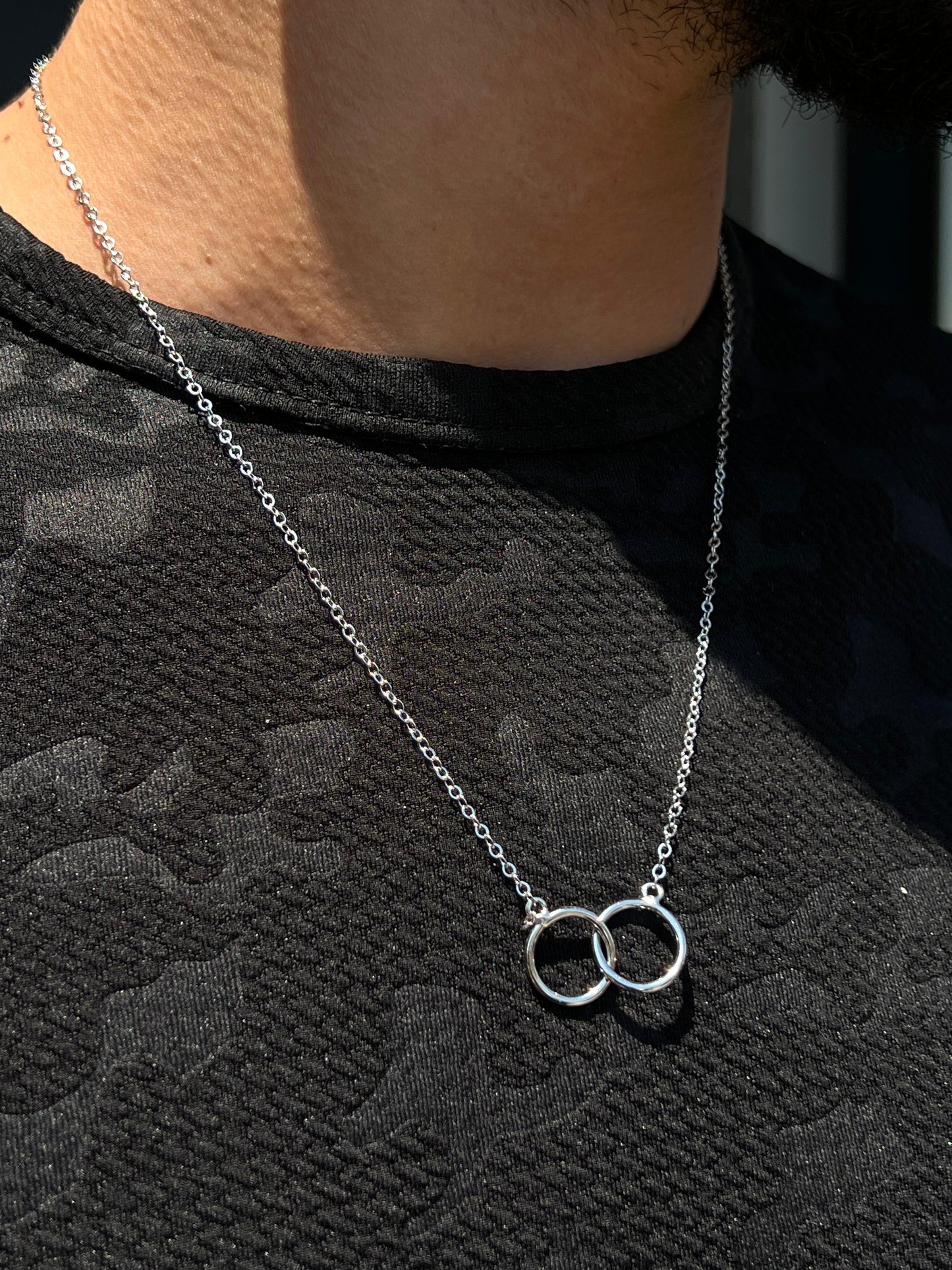 Elan Unity Necklace for Men's Sterling Silver 925s